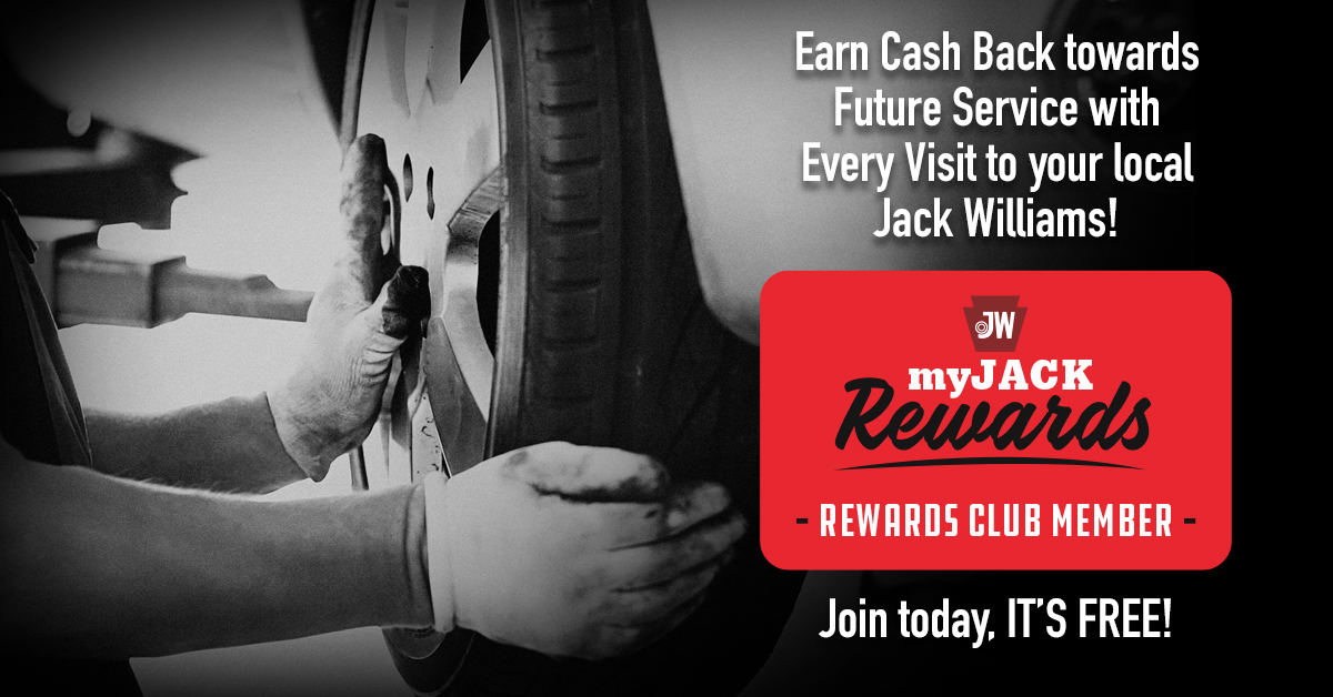 Jack Williams Tire & Auto Service Centers Rewards