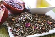 Pomegranate Sencha Green Tea from Peter Asher Coffee and Tea