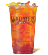 World Famous Sweet Tea from McAlister's Deli