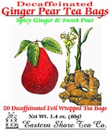 Ginger Pear Tea from Eastern Shore Tea Company