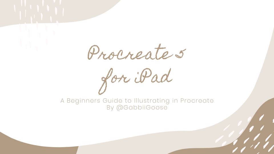 Procreate for iPad @GabbiiGoose