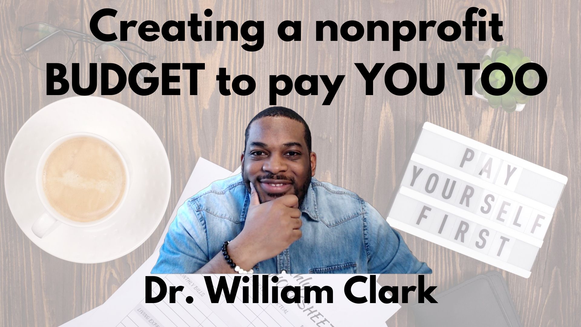 Product image for Creating a nonprofit budget to pay you too