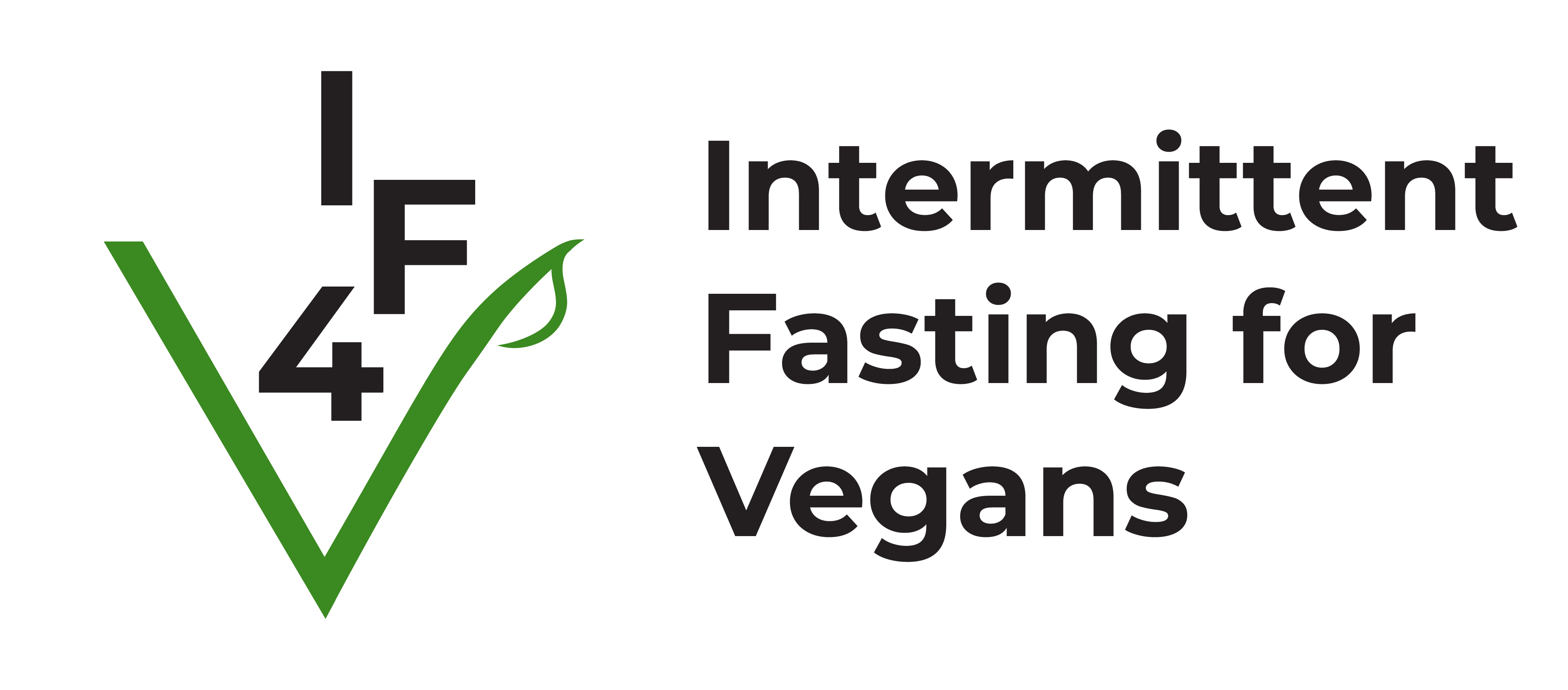 intermittent fasting for vegans logo