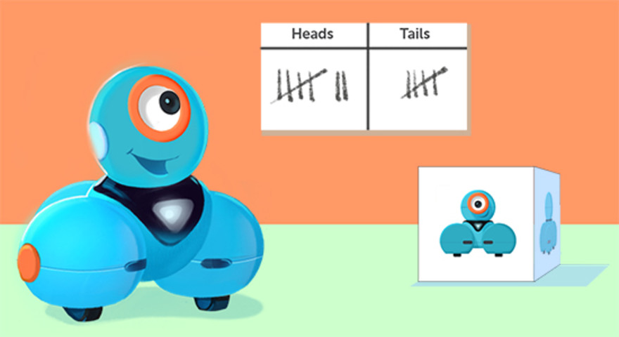Product image for Probability: Flipping and Rolling with Dash! (Gr. 6-8)