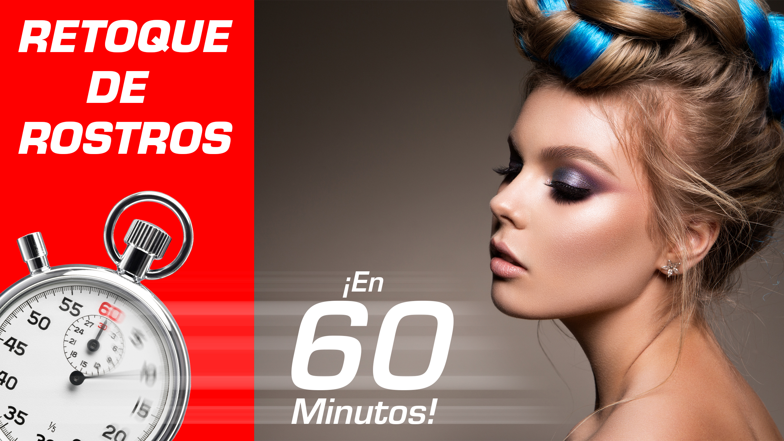 Retoque de rostros en 60 minutos | Estudio Guti Escuela Online