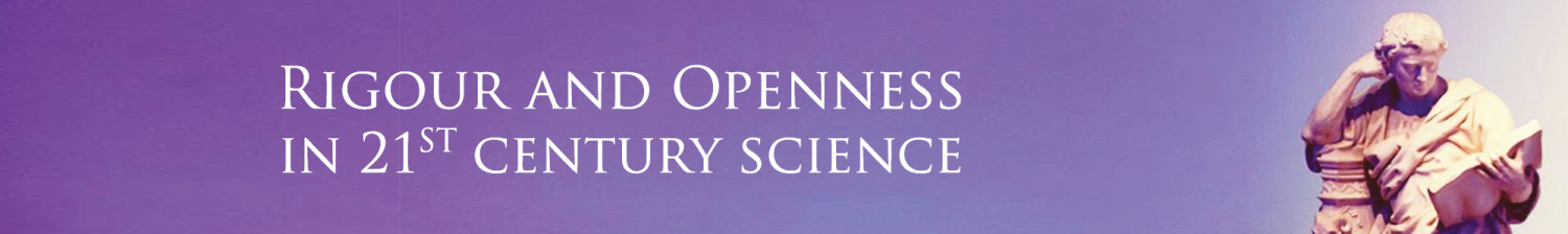 Rigour and Openness conference banner