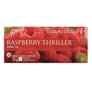 Raspberry Thriller Herbal Tea Tea by President's Choice — Steepster