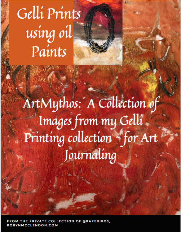 Product image for Gelli Prints Using Oil Paints ~ eBook