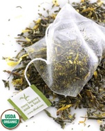 Organic Orange Sencha Green Tea from two leaves and a bud