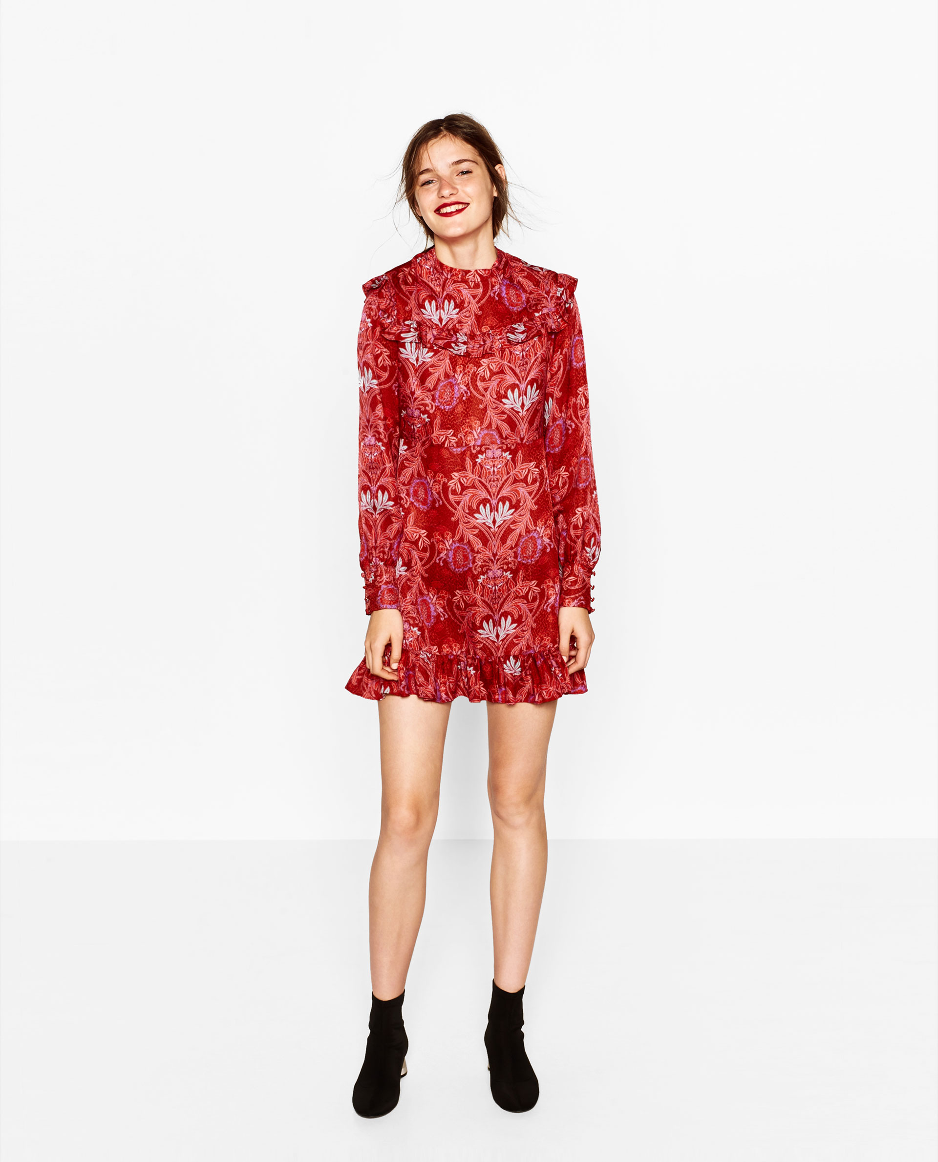 Jacquard Mini Dress | Endource