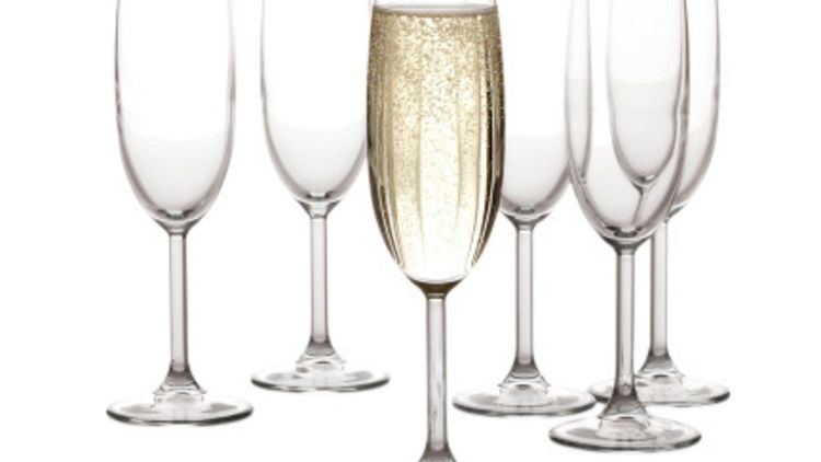 Set of Champagne Flutes