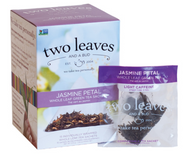Jasmine Petal - Whole leaf green tea sachets from two leaves and a bud