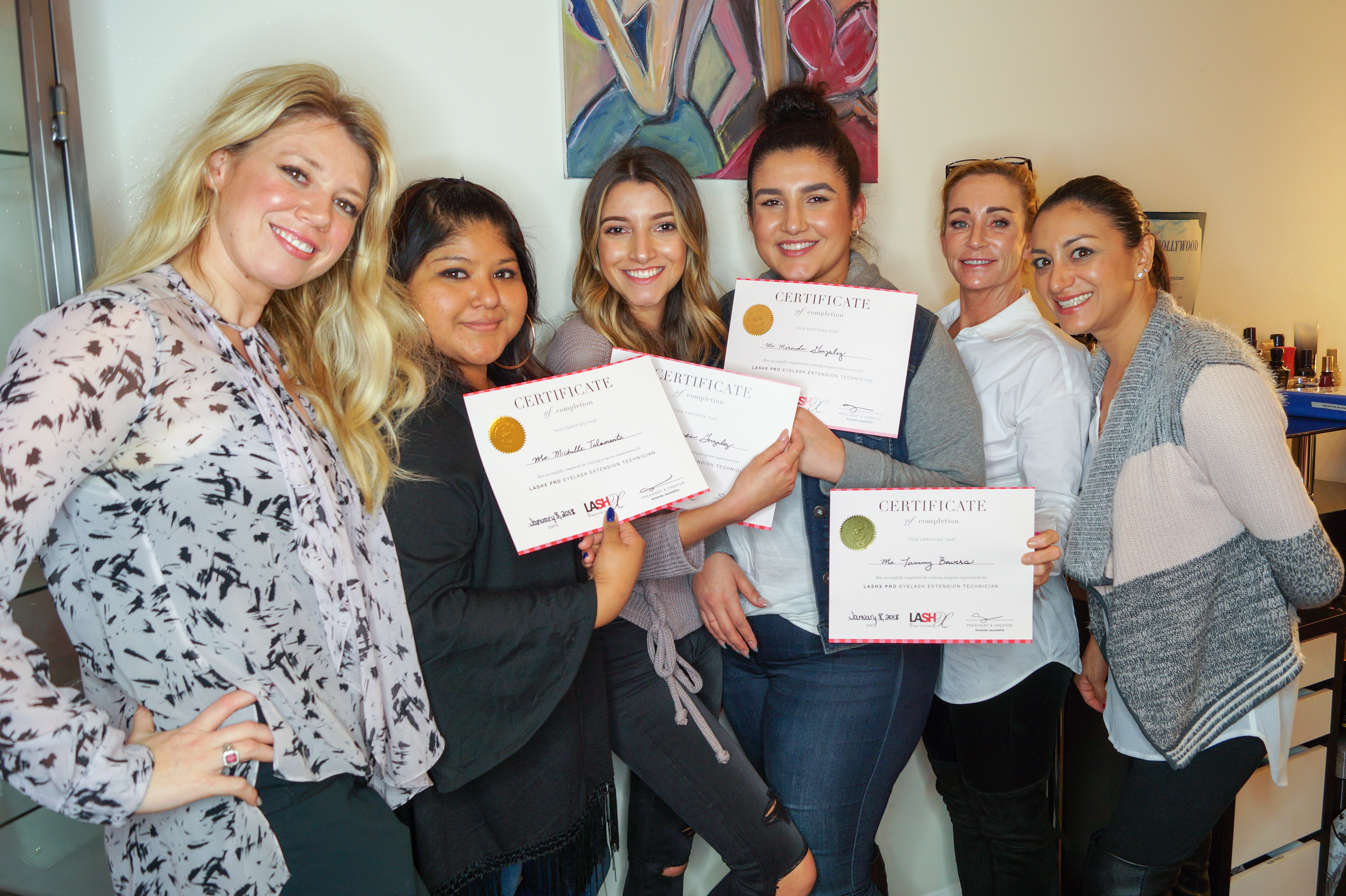 Lash class graduates 