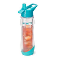 Iced Tea Mug with Straw (teal) from DAVIDsTEA