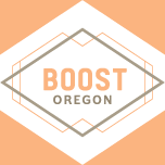 Boost Oregon logo