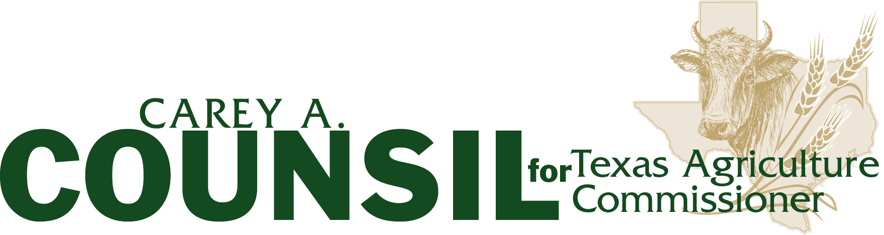Carey A. Counsil Campaign logo