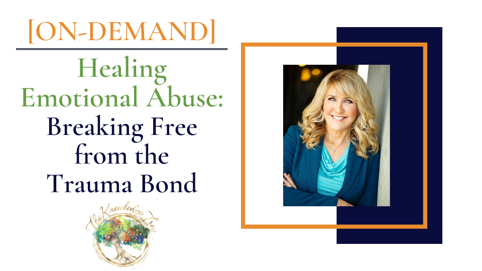 Emotional Abuse On-Demand Continuing Education Course for therapists, counselors, psychologists, social workers, marriage and family therapists