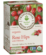 Organic Rose Hips with Hibiscus from Traditional Medicinals