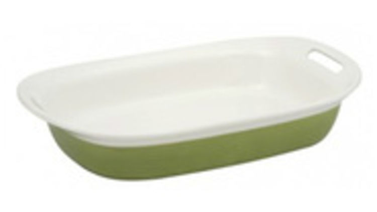 Corningware Etch Oblong Casserole 2.85L Green