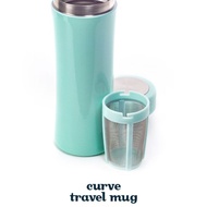 Curve Travel Mug (Mint, 355mL/12oz) from DAVIDsTEA