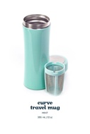 Curve Travel Mug (Mint, 355mL/12oz) from DAVIDsTEA