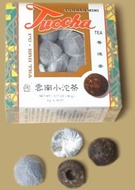 Yunnan Raw Mini Tuocha from Menghai Tea Factory