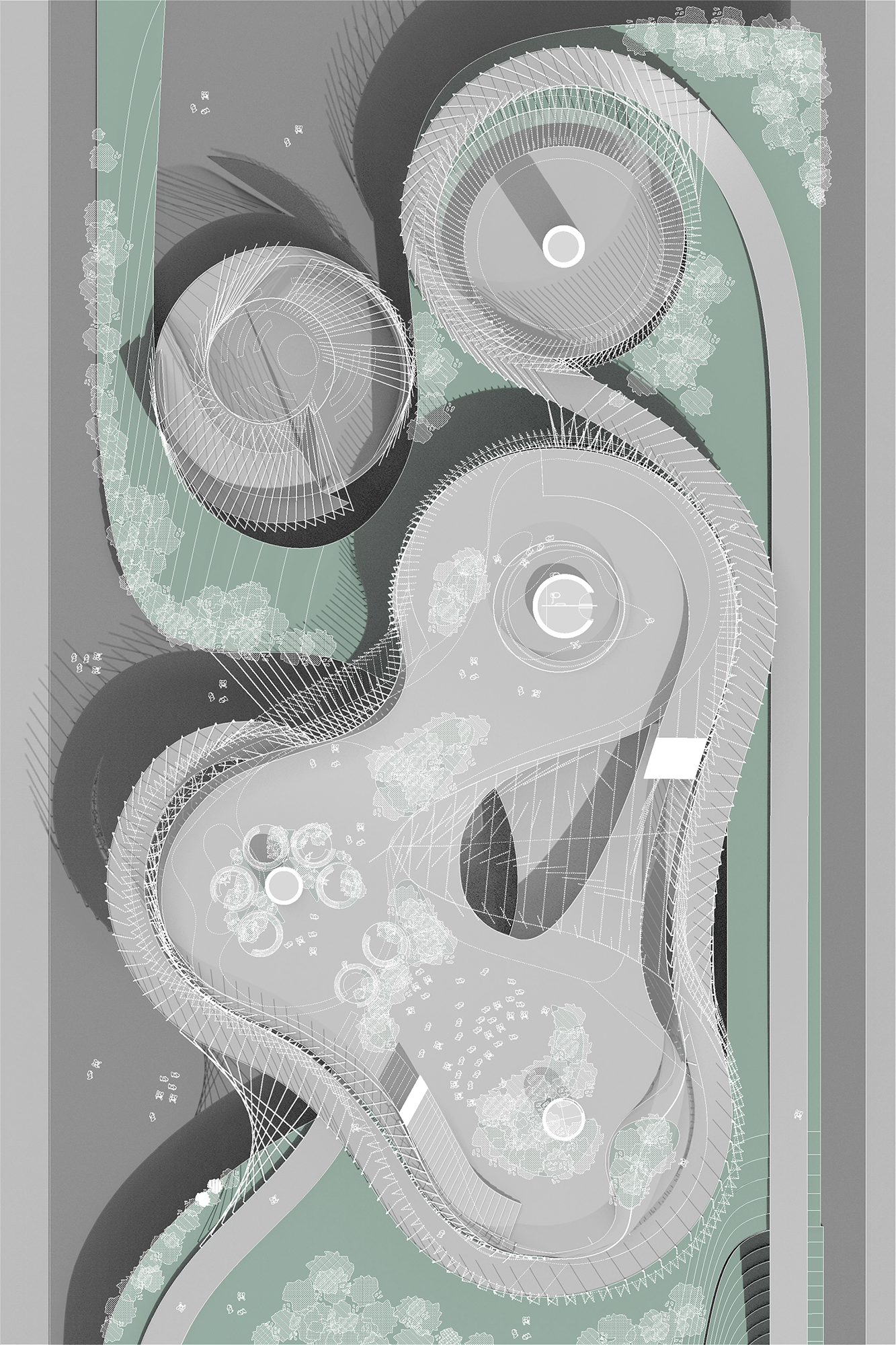 Plan Drawing - Columbia GSAPP