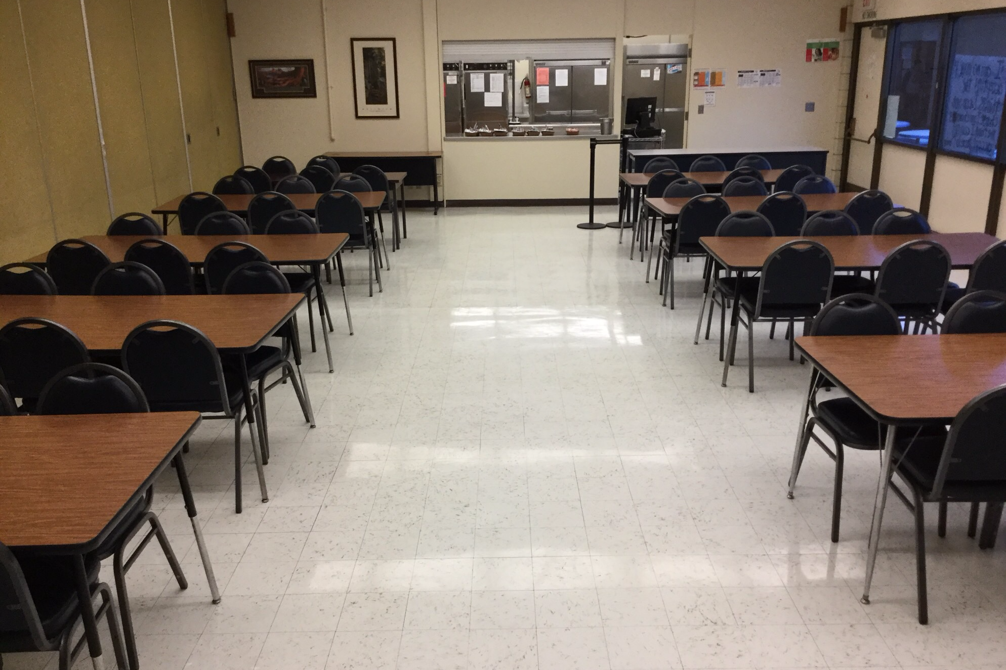 Cafeteria Dining Room