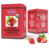 Organic Strawberry Green Tea from Brew La La Tea