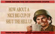 A Nice Cup of Shut the Hell Up from Adagio Custom Blends, Travis Pelt