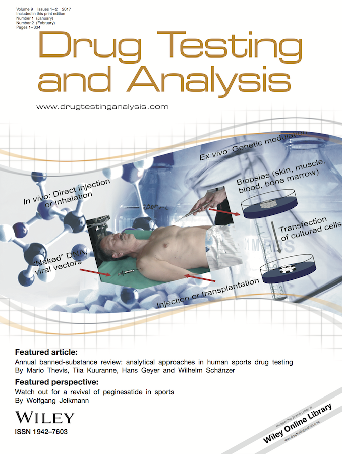 Template for submissions to Drug Testing and Analysis Overleaf