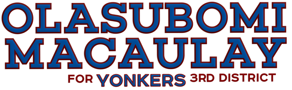 Olasubomi Macaulay For Yonkers City Council, 3rd District logo