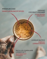 Coconut Chai Latte from Sipp Instant