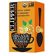 Organic Orange & Turmeric Herbal Tea from Clipper