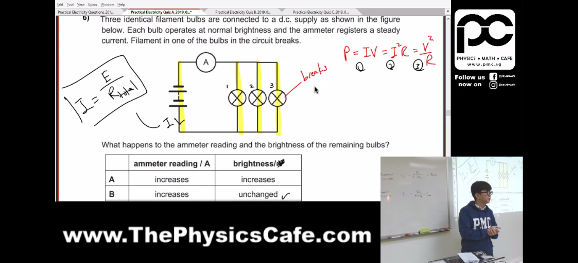 SEC 4 PHYSICS LESSON 12 - PRACTICAL ELECTRICITY LESSON 3 | The Physics