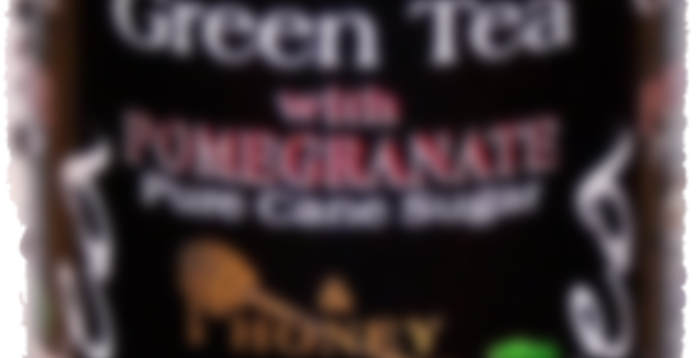 Green Tea with Pomegranate, Pure Cane Sugar and Honey Tea by Xing Tea