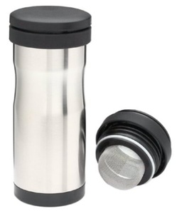 Thermos Nissan Stainless-Steel Tea Tumbler with Infuser Teaware from  Teaware — Steepster