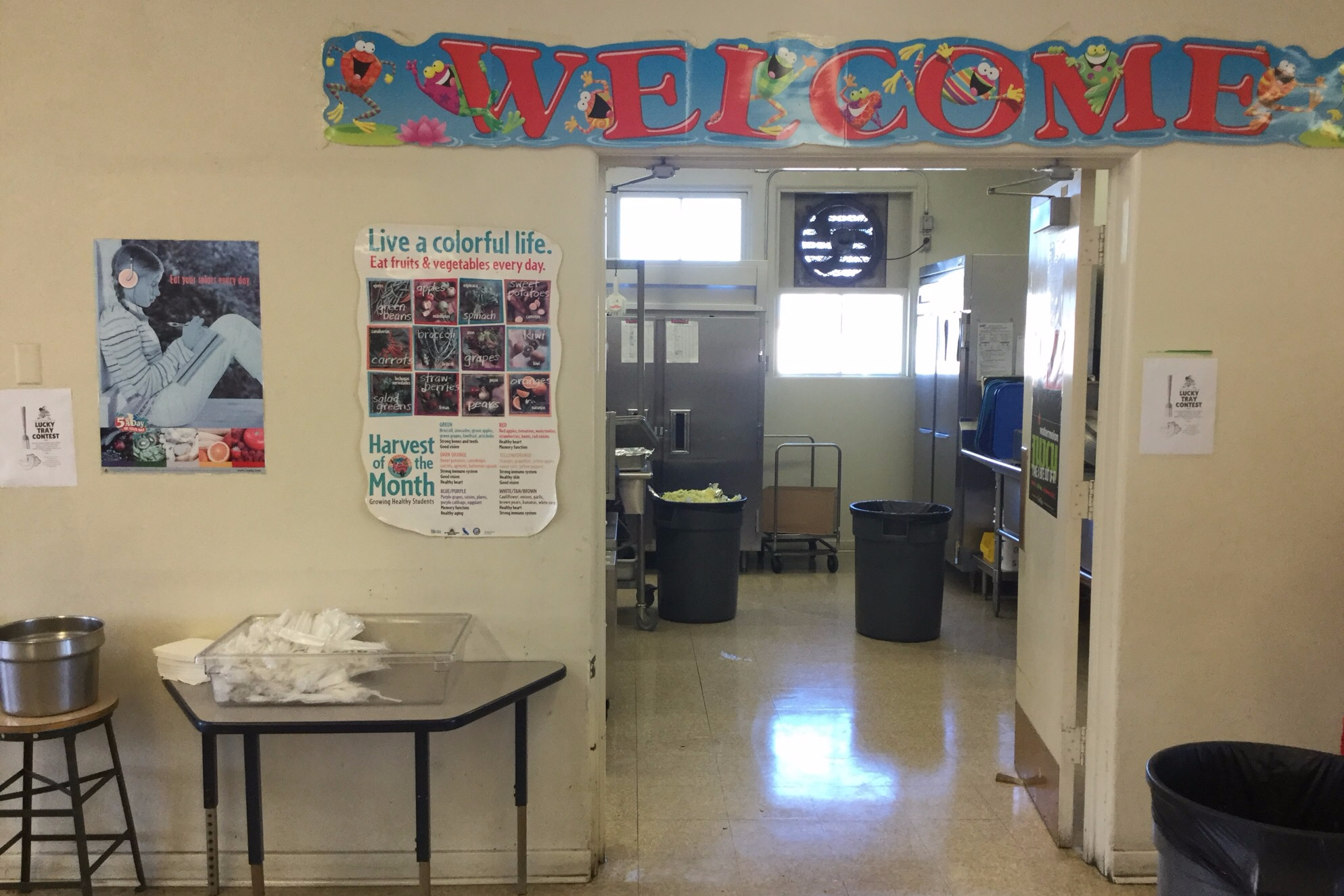 Cafeteria Dining Room