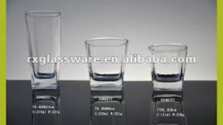 Square Glass set