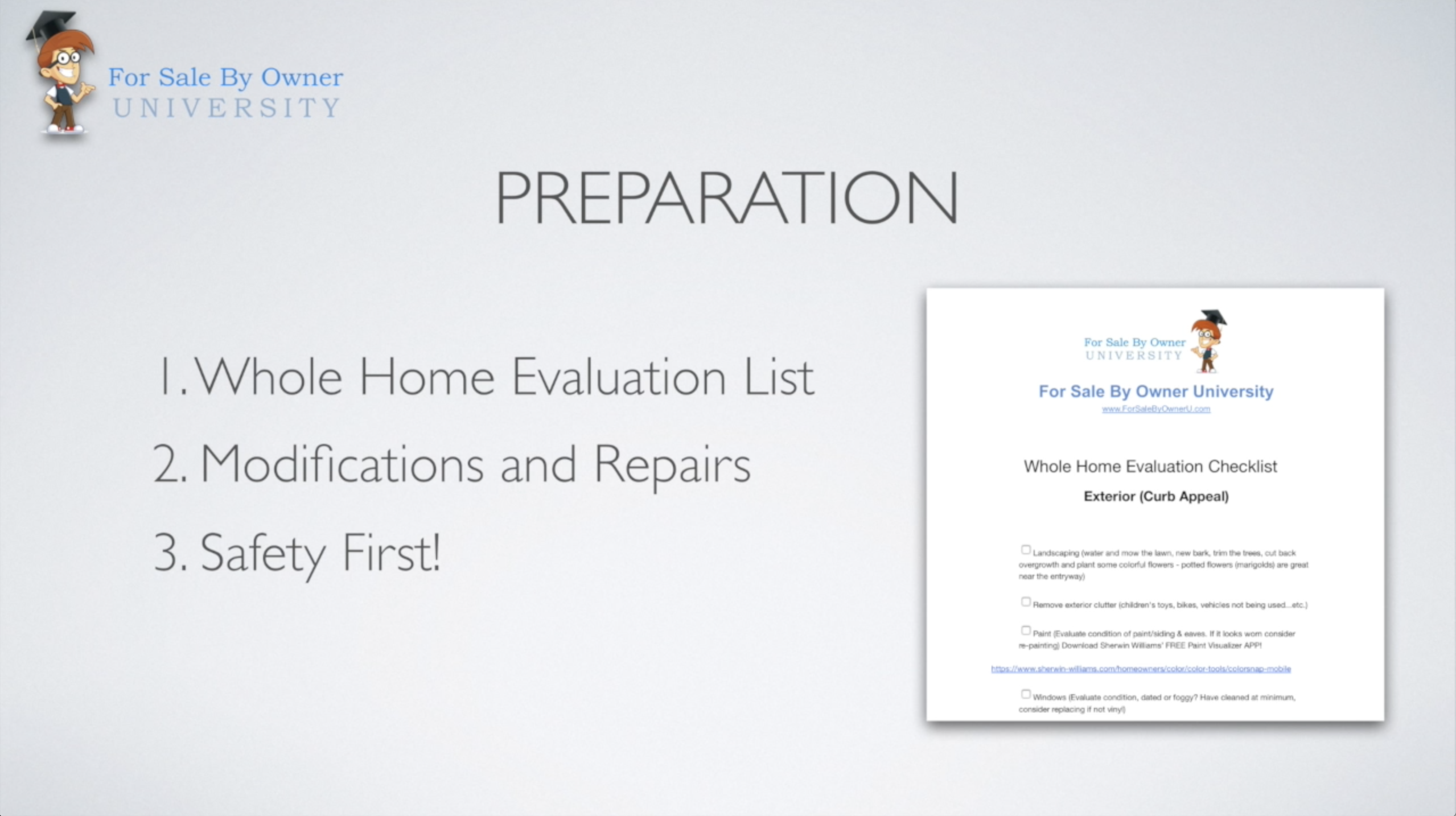For Sale By Owner Preparation - How to For Sale By Owner