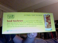 Iced tea brew from Fresh & Easy