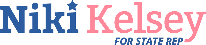 Niki Kelsey For State Representative logo
