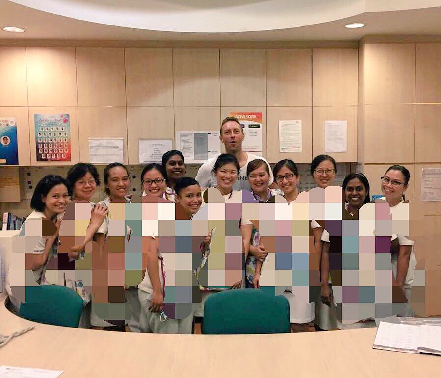 Coldplay's Chris Martin confirms good guy status, visited KK Hospital in Singapore