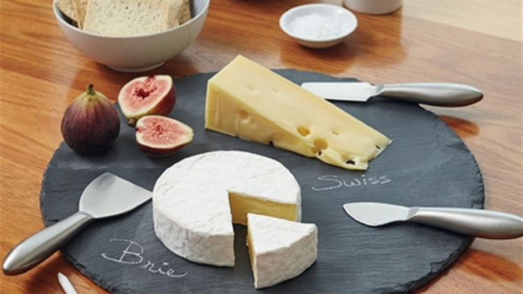 Slate Cheese Board: