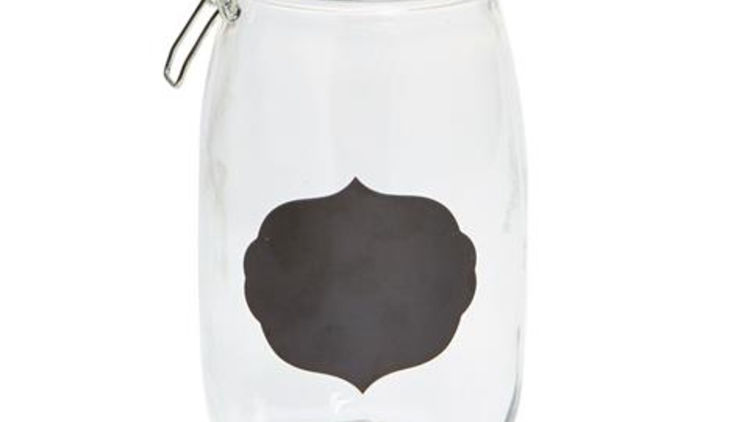 Glass Storage Jar from Kmart (x5)