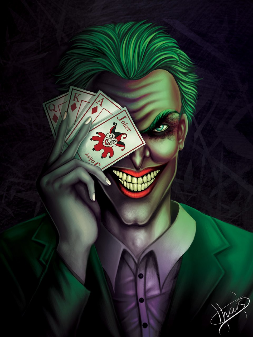 Joker art. Трикстер Джокер.