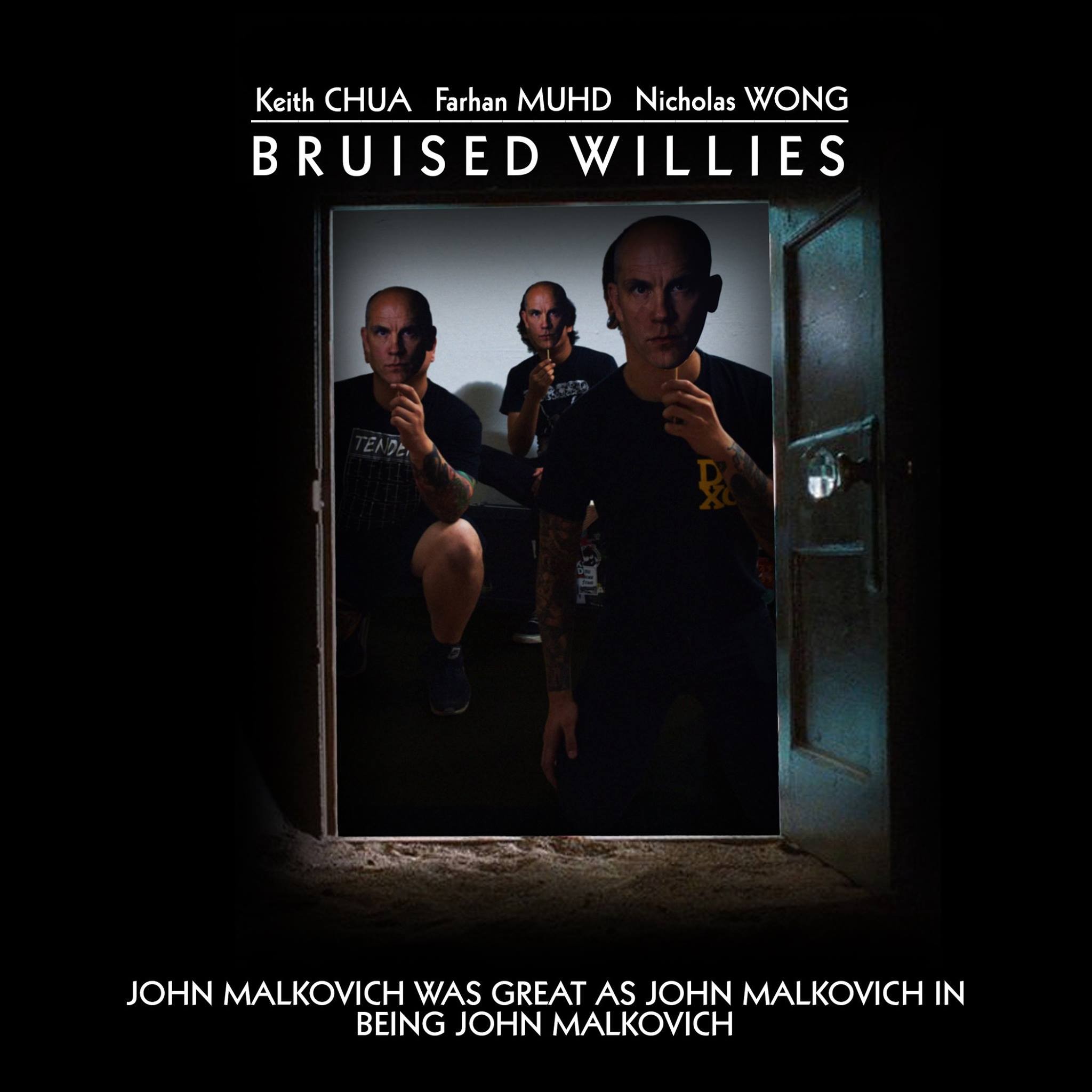 LISTEN: bruised willies' outstanding new EP pays homage to Being John Malkovich