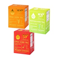 Tea Latte Trio | 3 Pack Bundle | Chai, Matcha and Thai Tea from Tea Drops