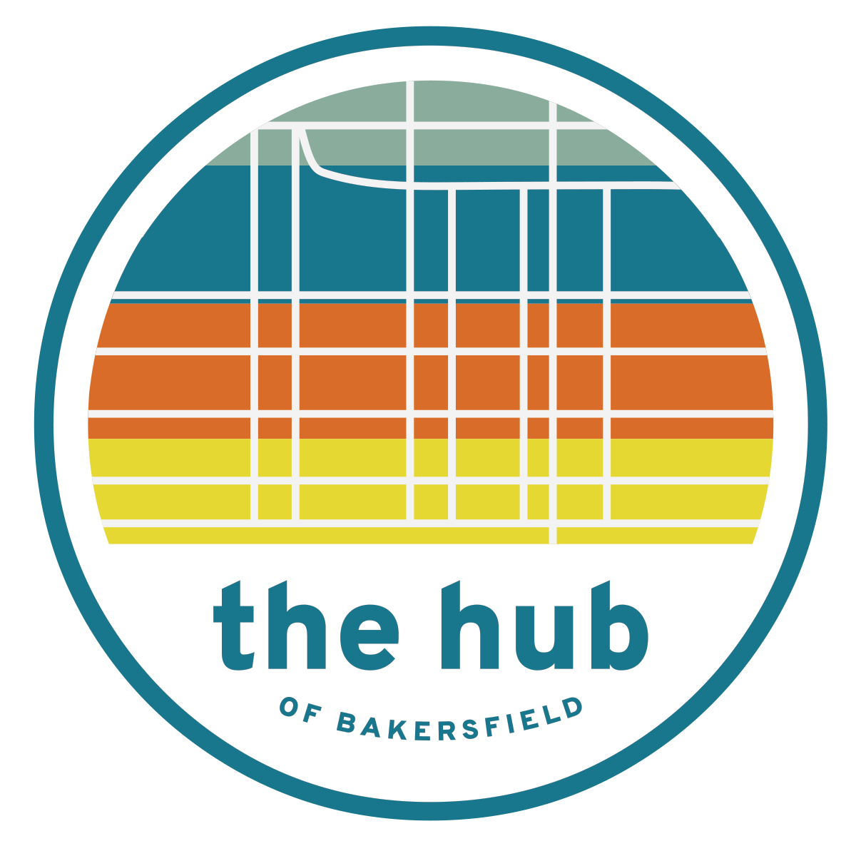 The Hub of Bakersfield logo