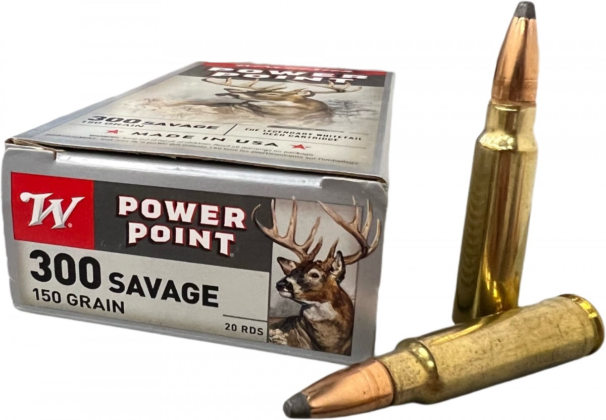 300 Savage Winchester SUPER X 150 grain Powerpoint 20 Round Box